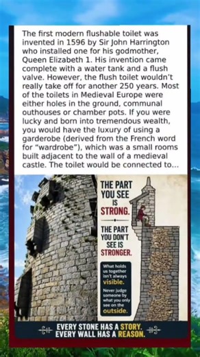The Part You Don't See - How the World's First Flush Toilet Hid in a Castle Wall for 250 Years