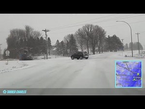 LIVE Storm Chaser - Chasing Heavy Snow in Minnesota! (Part 1)
