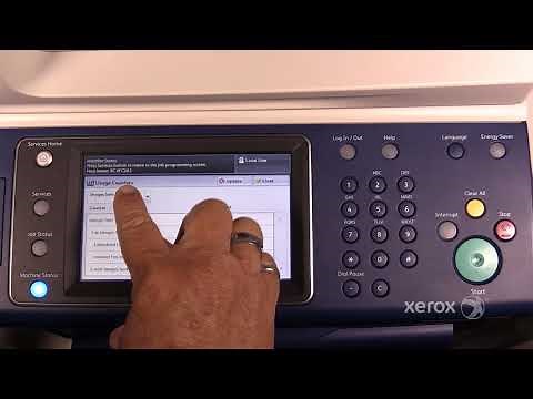 Xerox® WorkCentre® 7120/7220/7225 Accessing Billing Meters