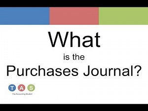 What is the Purchases Journal?
