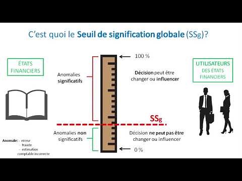 seuil de signification (démarche d'audit)