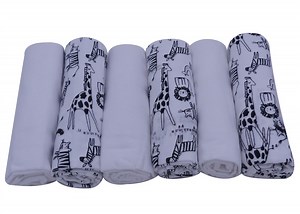 [Hot Item] 100% Cotton Flannel Baby Diaper/Burp Cloths