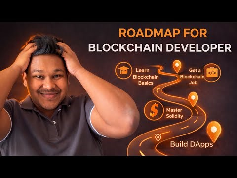 Blockchain Developer Roadmap 2026 | Skills, Tools & Projects You Must Learn