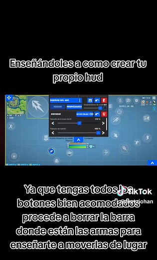 Tutorial Extendido De Como Configurar Tu Hud en Fortnite Mobile