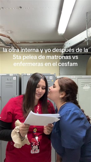 Meme: matronas vs enfermeras en el CESFAM — la otra interna y yo
