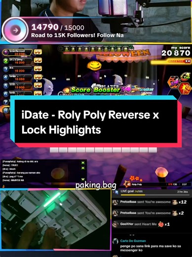 iDate - Roly Poly Reverse x Lock Highlights