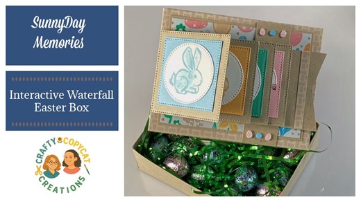 Every-Bunny Loves This! 🐰 DIY Easter Waterfall Treat Box | Stampin' Up!