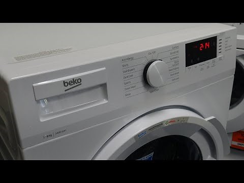 Beko WTL84141W 1400 Spin 8Kg Washing Machine Demonstration