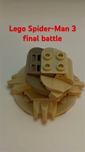 Lego Spider-Man 3 stopmotion build #lego #marvel #legostopmotion #legospiderman #spiderman
