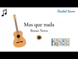 Mas Que Nada | Bossa Nova | Guitar tutorial with chords