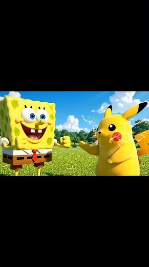 Spongebob vs. Pikachu: What if legendary anime characters played Rock-Paper-Scissors?