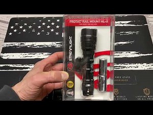 Streamlight Protac Railmount HL-X - Unboxing & Overview