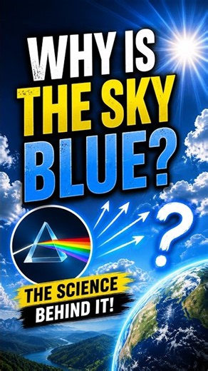 Why Is the Sky Blue? The Science Behind It! 🌍🔵