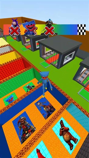 Poppy Playtime Chapter 5 Lava Jump Challenge🧐 P.2 _minecraft _poppyplaytime