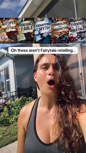 These aren’t your grandma’s fairytale retelling books. They are police procedural mystery thrillers with a slow burn romance and hints of fantasy | Nicole Scarano - Author