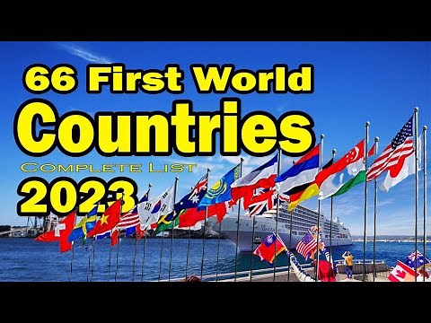 Every First World Country, Ranked