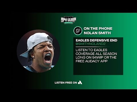 Nolan Smith joins the WIP Afternoon Show 🦅