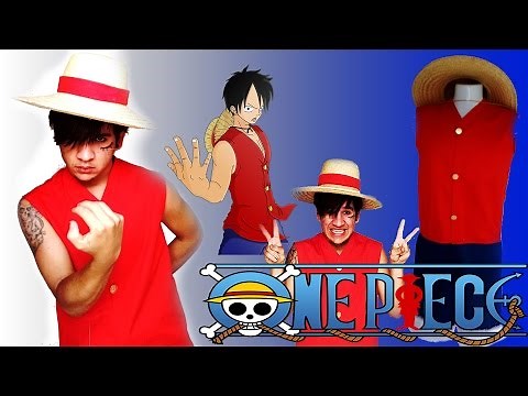 Tutorial: Cosplay One Piece- Luffy ( Aprenda passo-a- passo) [Cosmaker]
