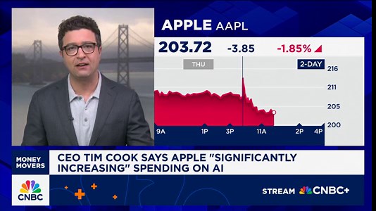 CEO Tim Cook: Apple "significantly increasing" AI spend