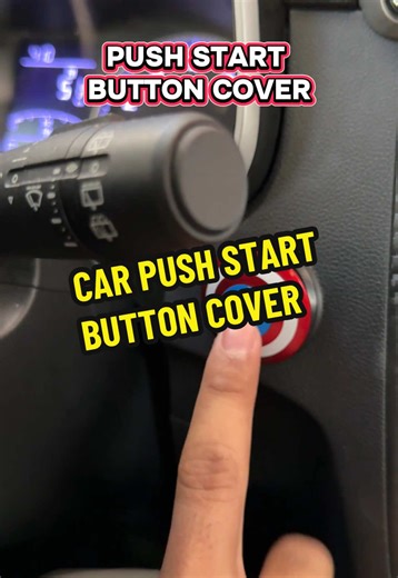 Sleek Car Push Start Button Cover: Upgrade Your Ride
