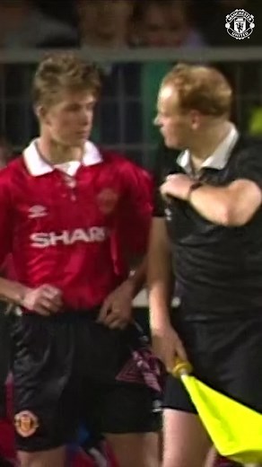 6M views · 74K reactions |  A star is born. 3️⃣0️⃣ years ago today, David Beckham made his United debut!  | Manchester United | Facebook