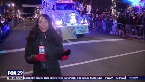 West Chester celebrates Christmas season with tree lighting, parade