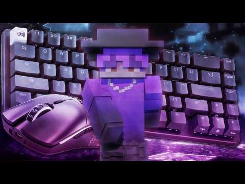 Hive Bedwars Keyboard & Mouse ASMR [4K 240FPS] [Shaders] [Drag clicks]