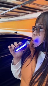 My dad is absolutely obsessed with this LED light 😂🔥 It lights up automatically when the car is moving and hits the wind—especially cool at night 😎✨ Every drive feels more fun and eye-catching 🚗💨 | De/Asdefinite