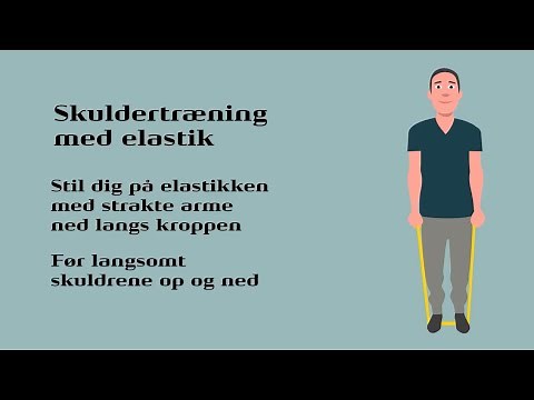 Skuldertræning med elastik