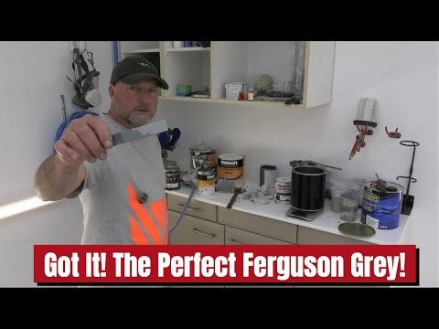 Ferguson TEA20 Gets a Beautiful New Coat of Paint! (Vintage Tractor Restoration)