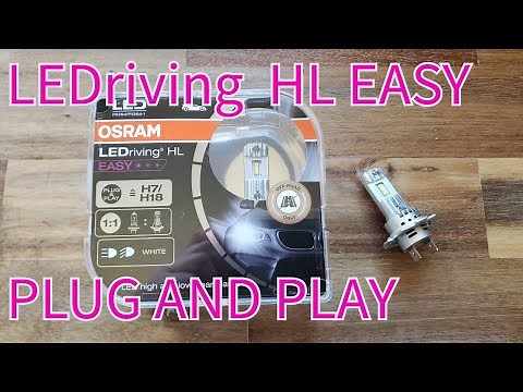 OSRAM LEDriving HL EASY (NEW 2024) REVIEW + LUX TEST