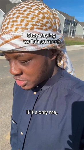 Haaris on Instagram: "Stop saying wallah for every inconvenience #islam #reels #muslim #explore #deen"