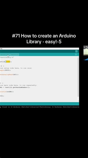 #71 How to create an Arduino Library - easy!-5