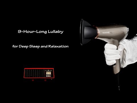 Hair Dryer Sound 12 and Fan Heater Sound 4 | ASMR | Binaural Lullaby for Deep Sleep and Relaxation