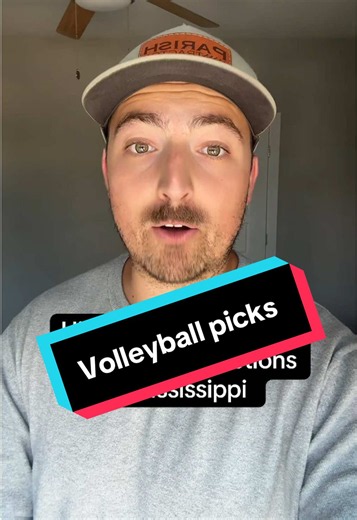 Here are my high school volleyball picks for Mississippi! These are the south and north championships! The final 4 teams with a chance to win the title in each classification in the MHSAA #volleyball #mississippi #champion #spike #sec
