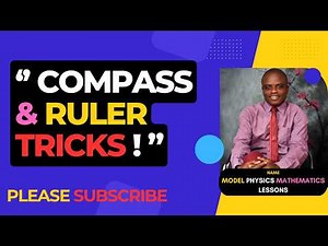 Mathematics: Solved problem on construction involving two(2) angles ( SS1)