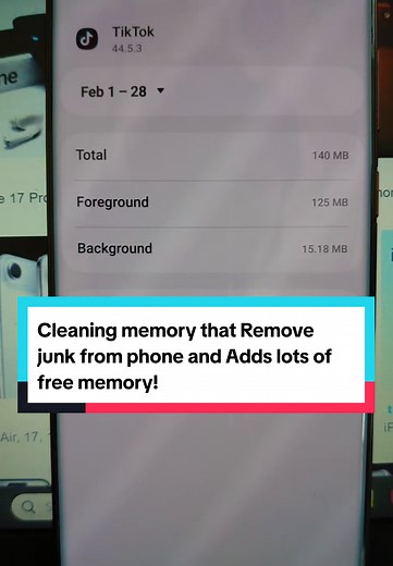 Cleaning memory that Remove junk from phone and Adds lots of free memory!#cleaning#settings#storage#Tiktok#tipsandtricks