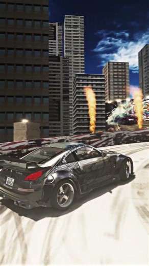 DK 370Z Drifting at the Tokyo Drift Parking Garage 🔥