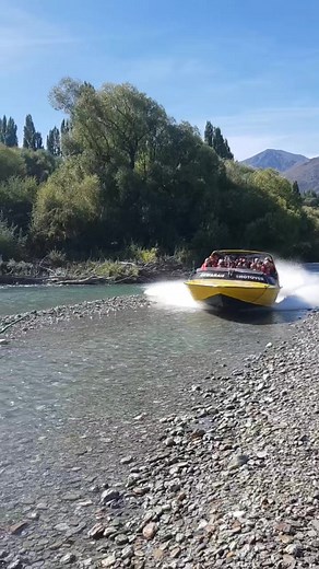 Thrilling 5.5 Ton Drifting on Shallow Water | Real Jet Boating in Queenstown
