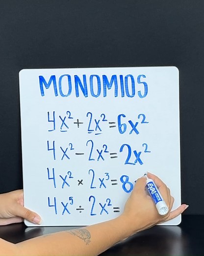 ✅Aprende a operar con monomios✅ | Juegos Matemáticos