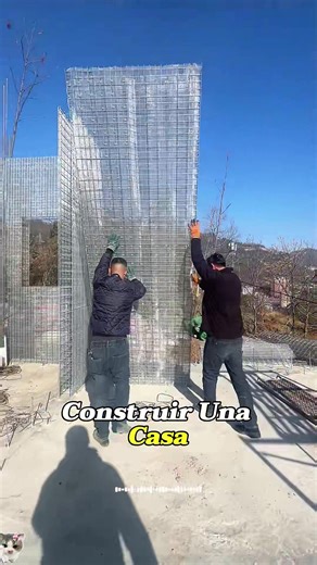 Have you ever seen a house built with steel wire? #house #architecture #learntiktok #usa #shorts