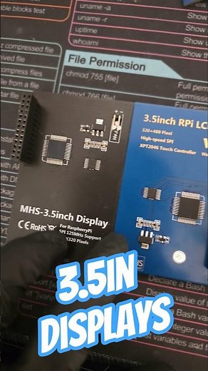 3.5 inch LCD Displays For Raspberry Pi #raspberrypi #lcd #raspberrypiprojects #raspberrypi5