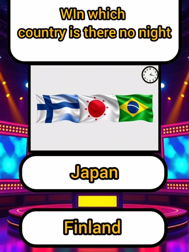 Country With No Night: A Geography Quiz