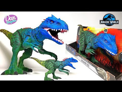 NEW HYBRID INDOMINUS REX! Jurassic World Custom Painted Dinosaur Toys