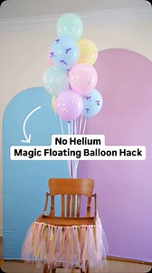 616K views · 5.8K reactions | No Helium - Magic Floating Balloon Hack...