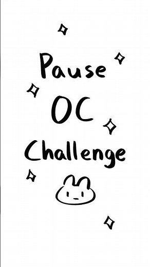Pause OC Challenge #artchallenge #occhallenge