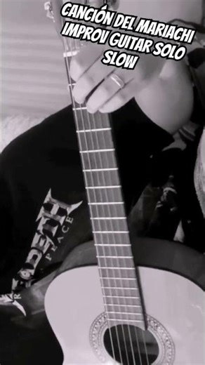 Mediocre Guitar Solo Canción Del Mariachi - Desperado - Antonio Banderas #shorts #guitar #explore