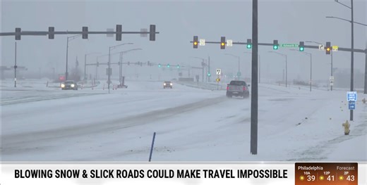 Storm tracker Charles Peek has a live look at Des Moines, Iowa, where Winter Storm Bellamy is currently covering roads in snow and making travel hazardous across the Midwest. | The Weather Channel