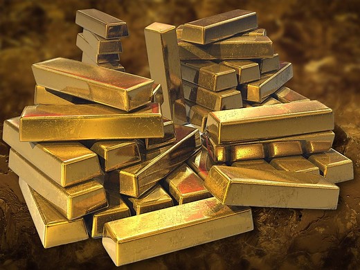 What Does One Metric Tonne of Gold Look Like? Bank of England Vault