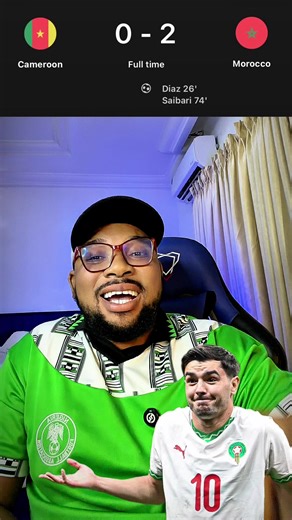 Morocco were just the better team against Cameroon Cameroon 2-0 Morocco #brahimdiaz #hakimi #baleba #AFCON2025